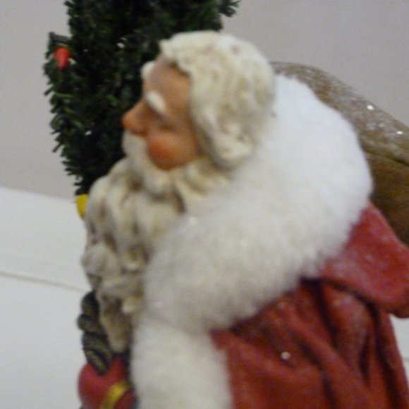 Clothtique Possible Dreams Old World Santa Figurine "Enchanted Journey" In Box - Picture 8 of 13